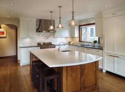 marine drive, vancouver bc custom home kitchen design