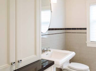 custom bathroom renovation for marine drive home in vancouver, bc