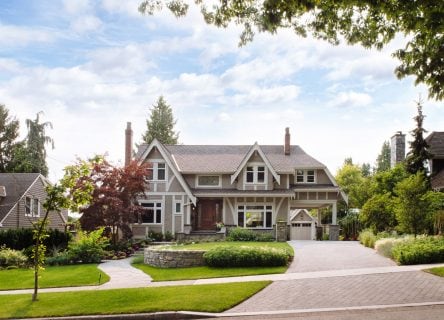 Home restoration on Marine Drive in Vancouver, BC