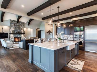 beautiful custom kitchen design for an abbotsford modern farm house