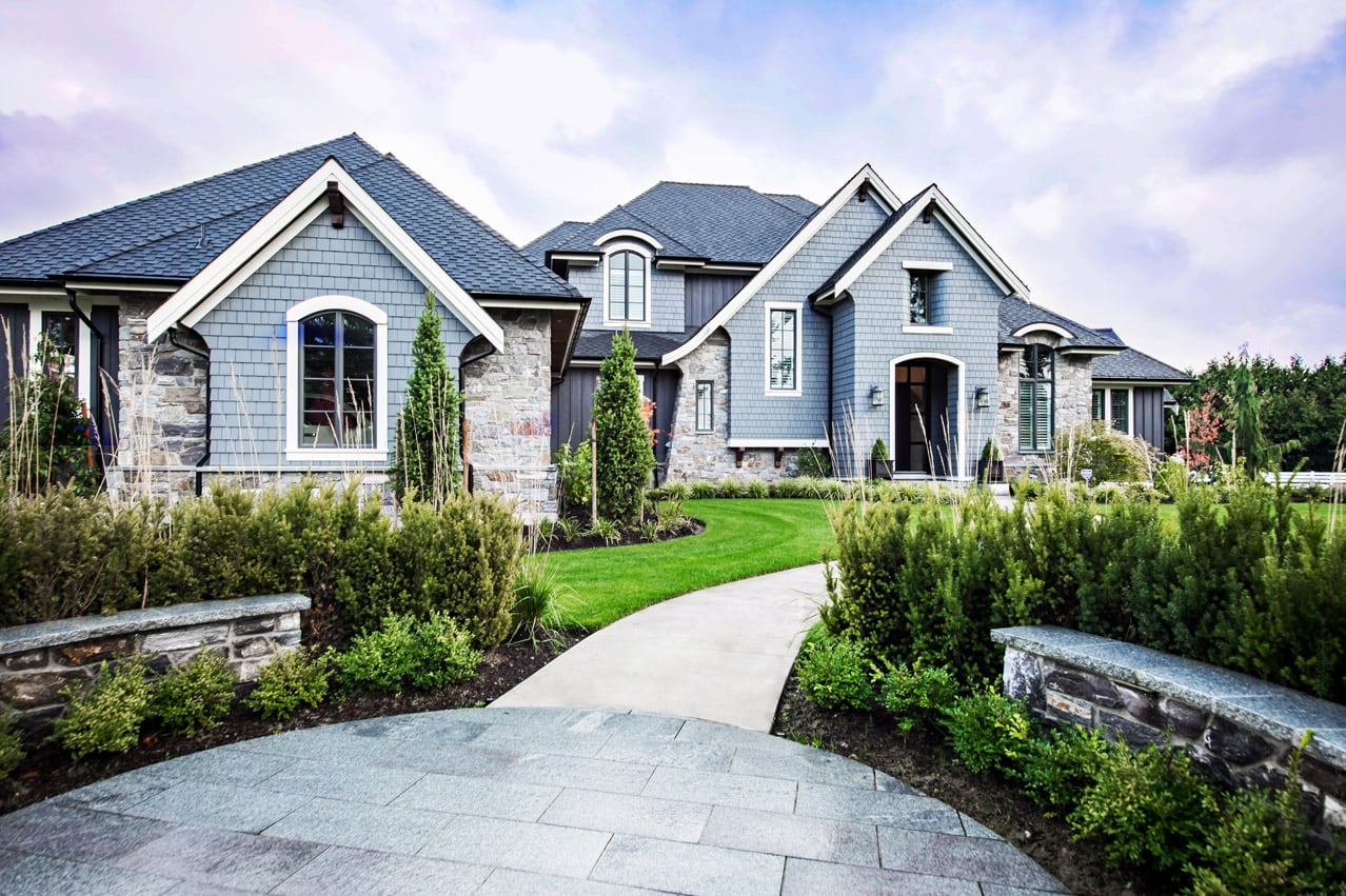 abbotsford farm house custom built home