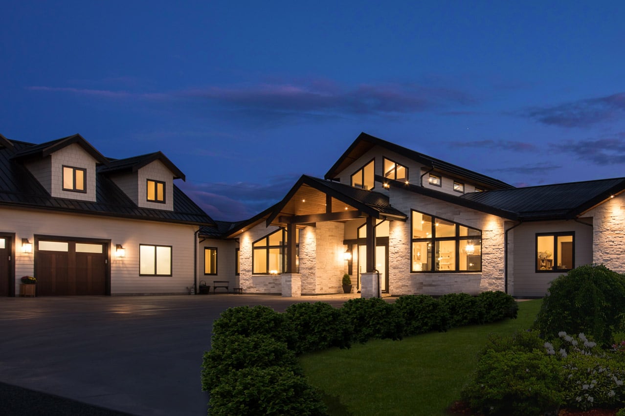 custom built modern farmhouse in abbotsford, BC