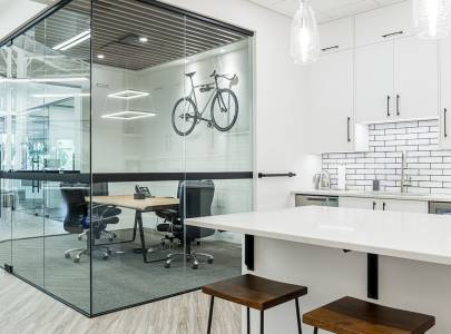 Kitchen in Office - Lindan Homes