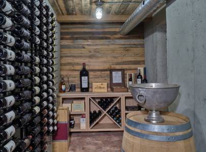 custom wine cellar